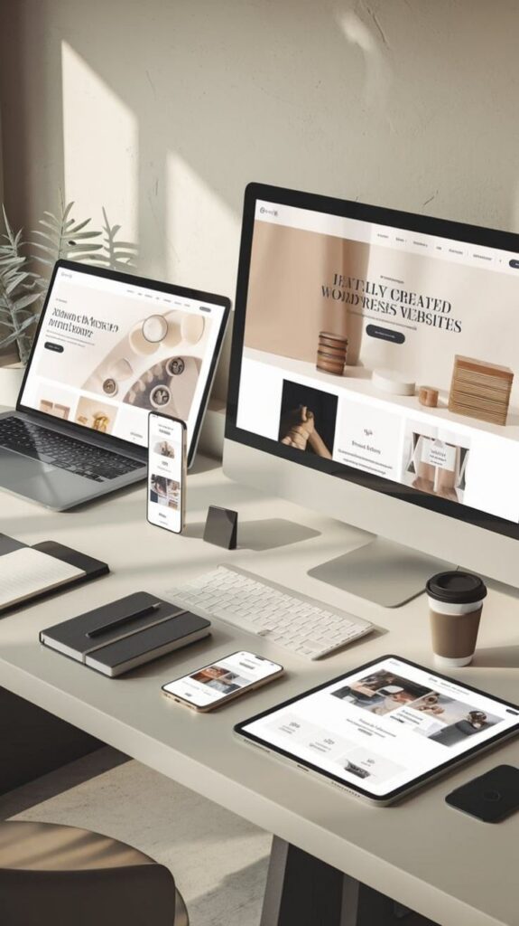 create a professional and adaptive wordpress site or blog 